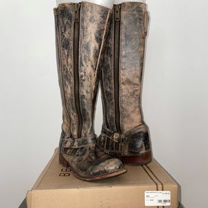 Bed Stu Dye Zip boot